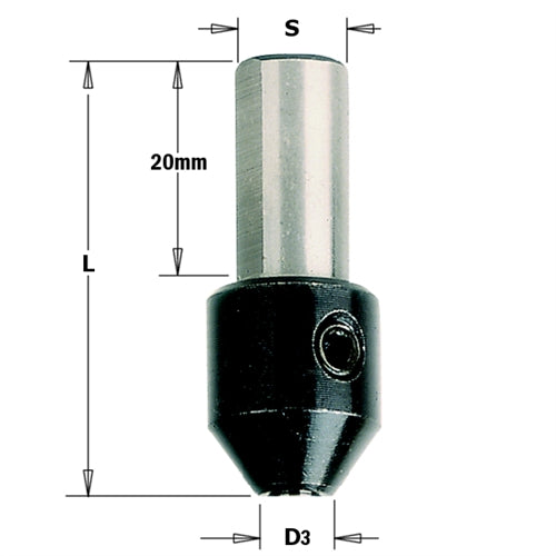 Cmt 364.035.00 Bushing For Twist Drill D=3.5 - Ace Tool Group - CMT