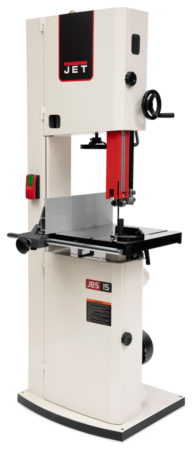 JET 714600 JWBS-15 15 In. Steel Frame Bandsaw, 1-3/4HP, 115/230V - Ace Tool Group - JET