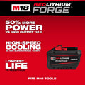 MIlwaukee 48-11-1814 M18™ REDLITHIUM™ FORGE™ HD12.0 Battery (10 Pk) - Ace Tool Group - Milwaukee