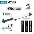 Makita ML012G 40V max XGT Cordless L.E.D. Underhood Work Light, Light Only - Ace Tool Group - Makita