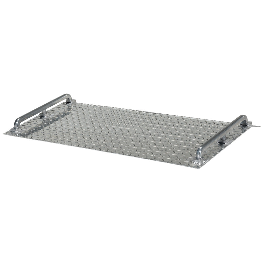 Vestil Alum Tread Plate Mini Dockboard 700 Lb - Ace Tool Group - Vestil