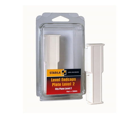 Stabila 20065 Type 196T Plate Level Ii End Caps (2) New - Ace Tool Group - Stabila
