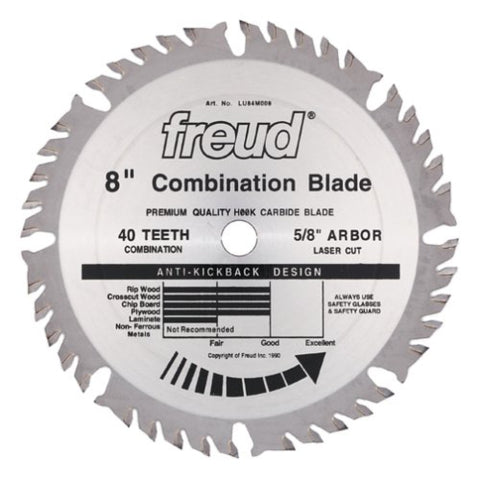 Freud Tools 8" Combination Blade - Ace Tool Group - Freud