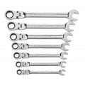 GearWrench 9700 7pc. 12 pt. Flex Ratchet Wrench Set - Ace Tool Group - Gearwrench