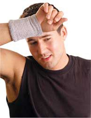 Occunomix 887-11 Terry Toppers Wristband: Grey - Ace Tool Group - Occunomix