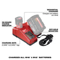 Milwaukee 48-59-1812 M12 M18 Multi-Voltage Charger - Ace Tool Group - Milwaukee