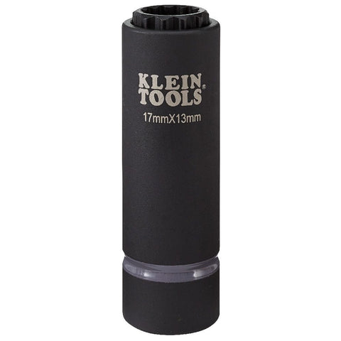 Klein 66051E 2-in-1 Metric Impact Socket, 12 pt 17 x 13 - Ace Tool Group - Klein