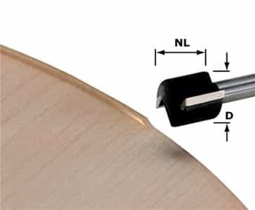 Festool 491666 Cutter edge trimming HW D19/16 - Ace Tool Group - Festool