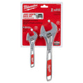 Milwaukee 48-22-7400 2 PC. 6 in. and 10 in. Wrench Set - Ace Tool Group - Milwaukee