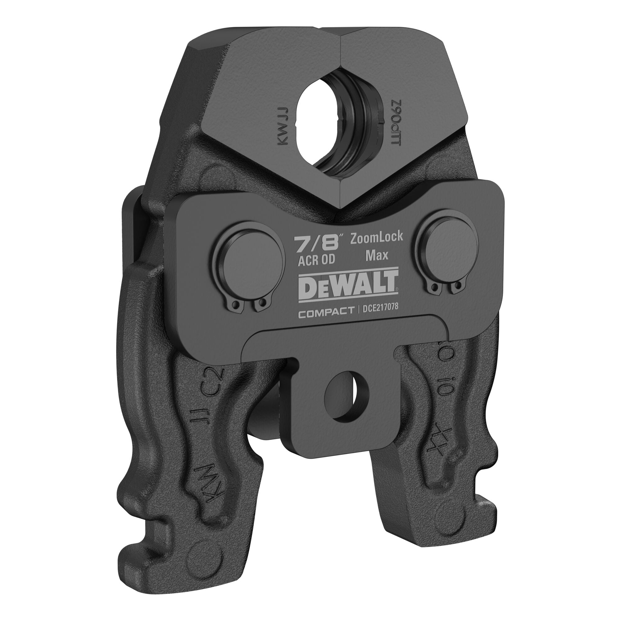 DEWALT DCE217078 DEWALT 7/8 in. Compact ZoomLock MAX / >B< MaxiPro ACR Press Jaw - Ace Tool Group - DEWALT
