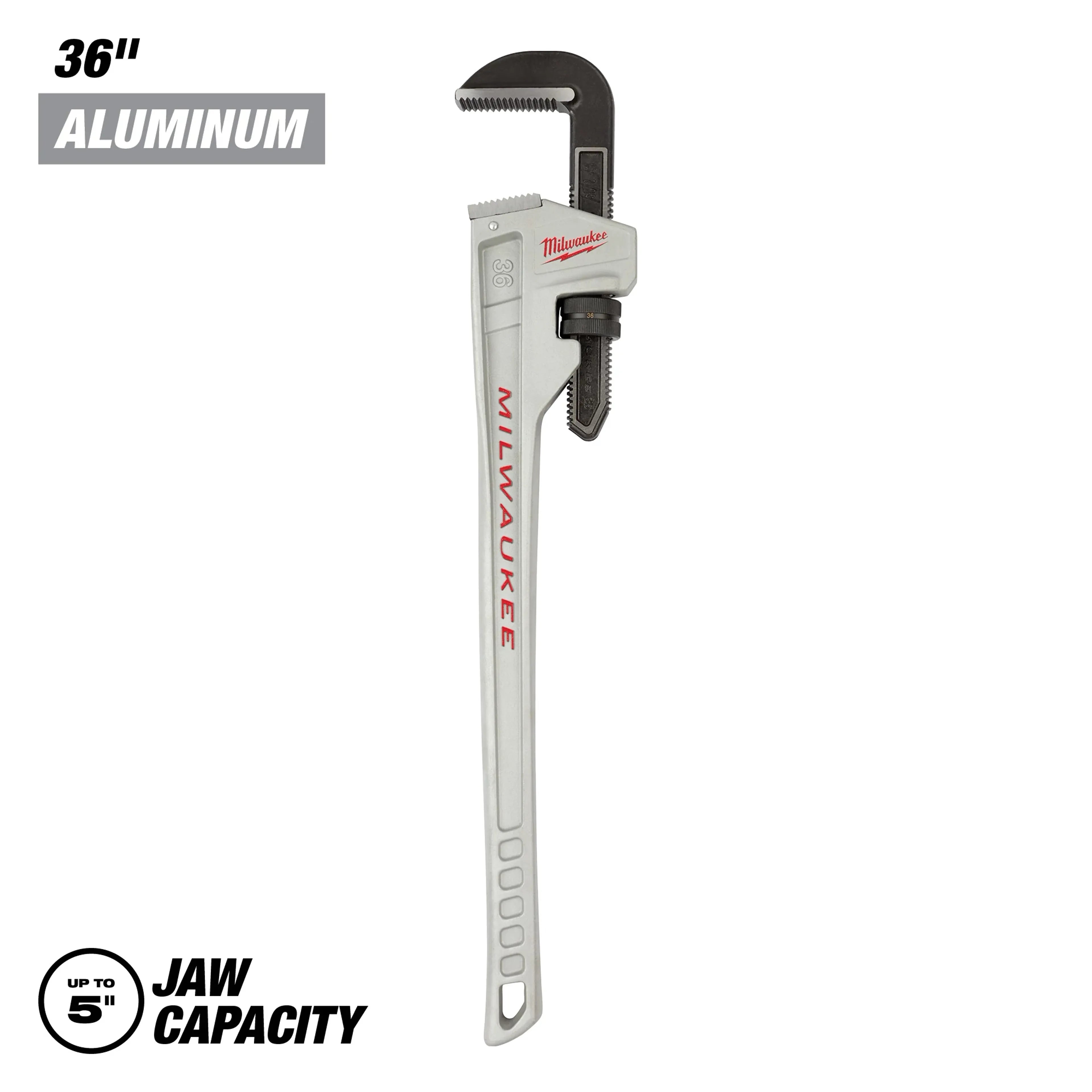 Milwaukee 48-22-7236 36" Aluminum Pipe Wrench - Ace Tool Group - Milwaukee