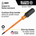 Klein 6946INS Slim-Tip 1000V Insulated ScrewdriverKlein 6946INS Slim-Tip 1000V Insulated Screwdriver - Ace Tool Group - Klein