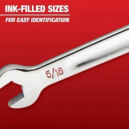 Milwaukee 48-22-9429 7pc Flex Head Ratcheting Wrench Set - SAE - Ace Tool Group - Milwaukee