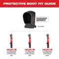 Milwaukee 49-16-2564 M12 FUEL Right Angle Impact Wrench Protective Boot - Ace Tool Group - Milwaukee