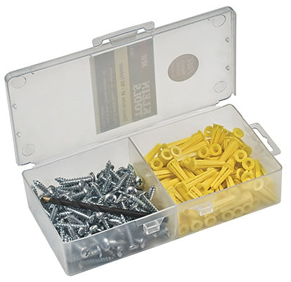 Klein Conical Anchor Kit 100 Fasteners w/ Bit - 53729 - Ace Tool Group - Klein