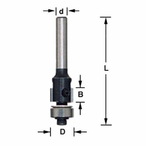 Amana Tool Rc-2000 Flush Trim Replaceable Carbide Router Bit - Ace Tool Group - Amana Tool