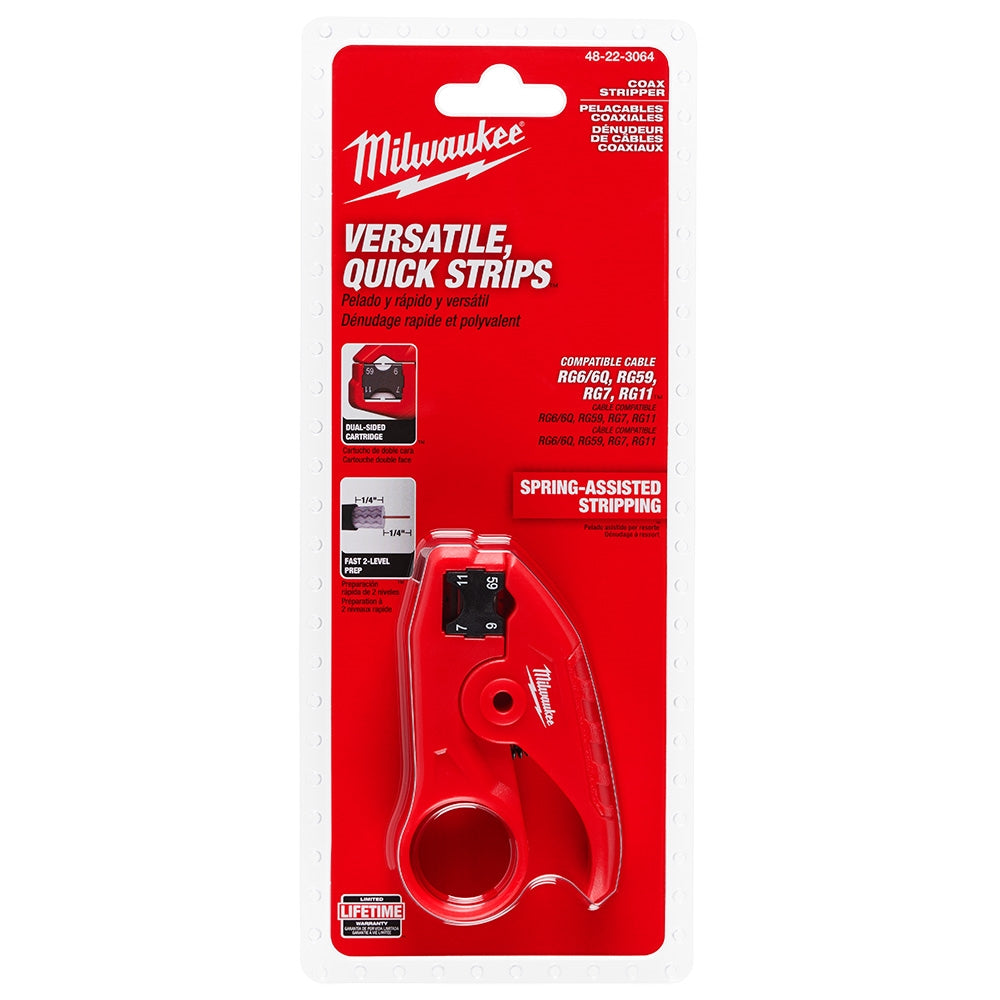 Milwaukee Coax Stripper 48-22-3064 - Ace Tool Group - Milwaukee