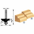 Timberline 450-72 Timberline Ogee Fillet 1-5/8 D - Ace Tool Group - Timberline