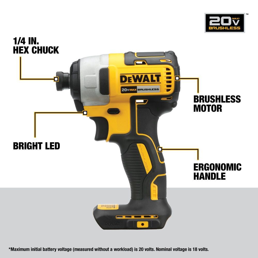 DEWALT DCK751P1 20V MAX 7-Tool Combo Kit