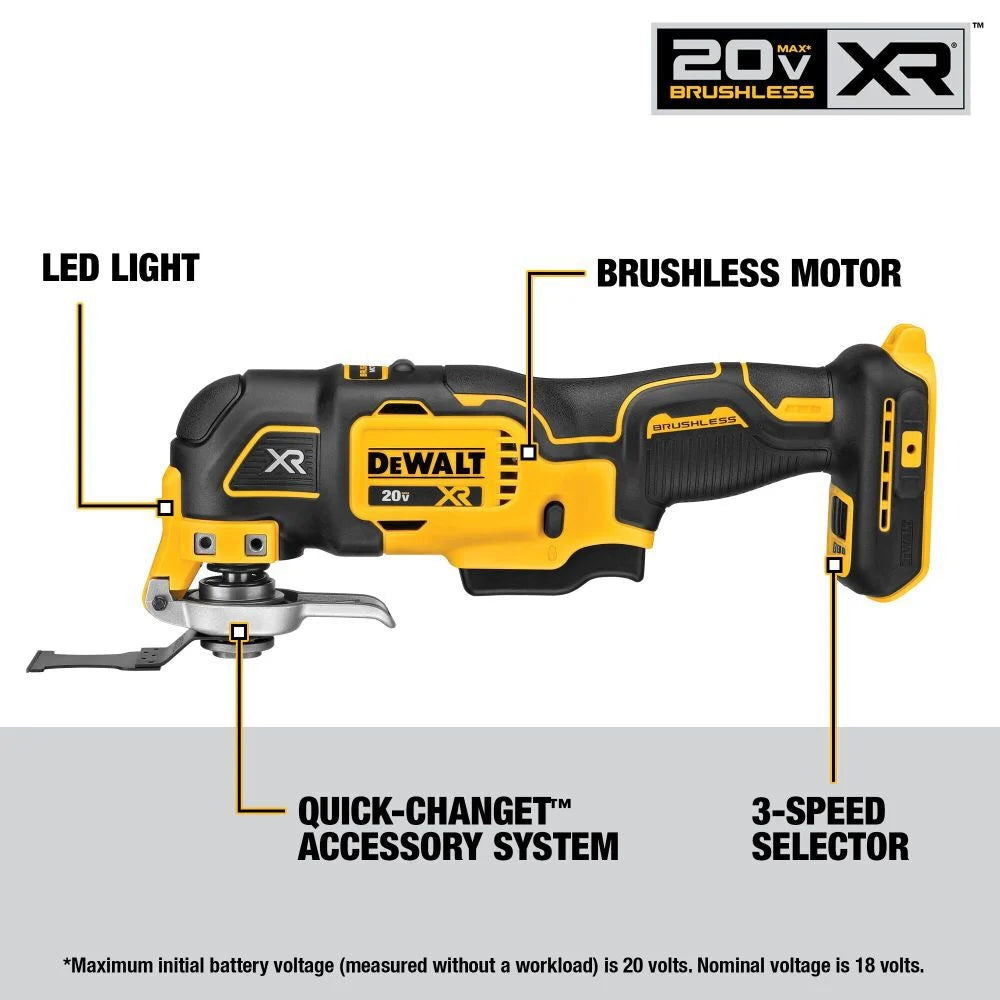 DEWALT DCK751P1 20V MAX 7-Tool Combo Kit