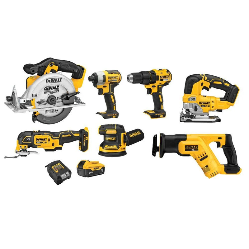 DEWALT DCK751P1 20V MAX 7-Tool Combo Kit - Ace Tool Group - DEWALT