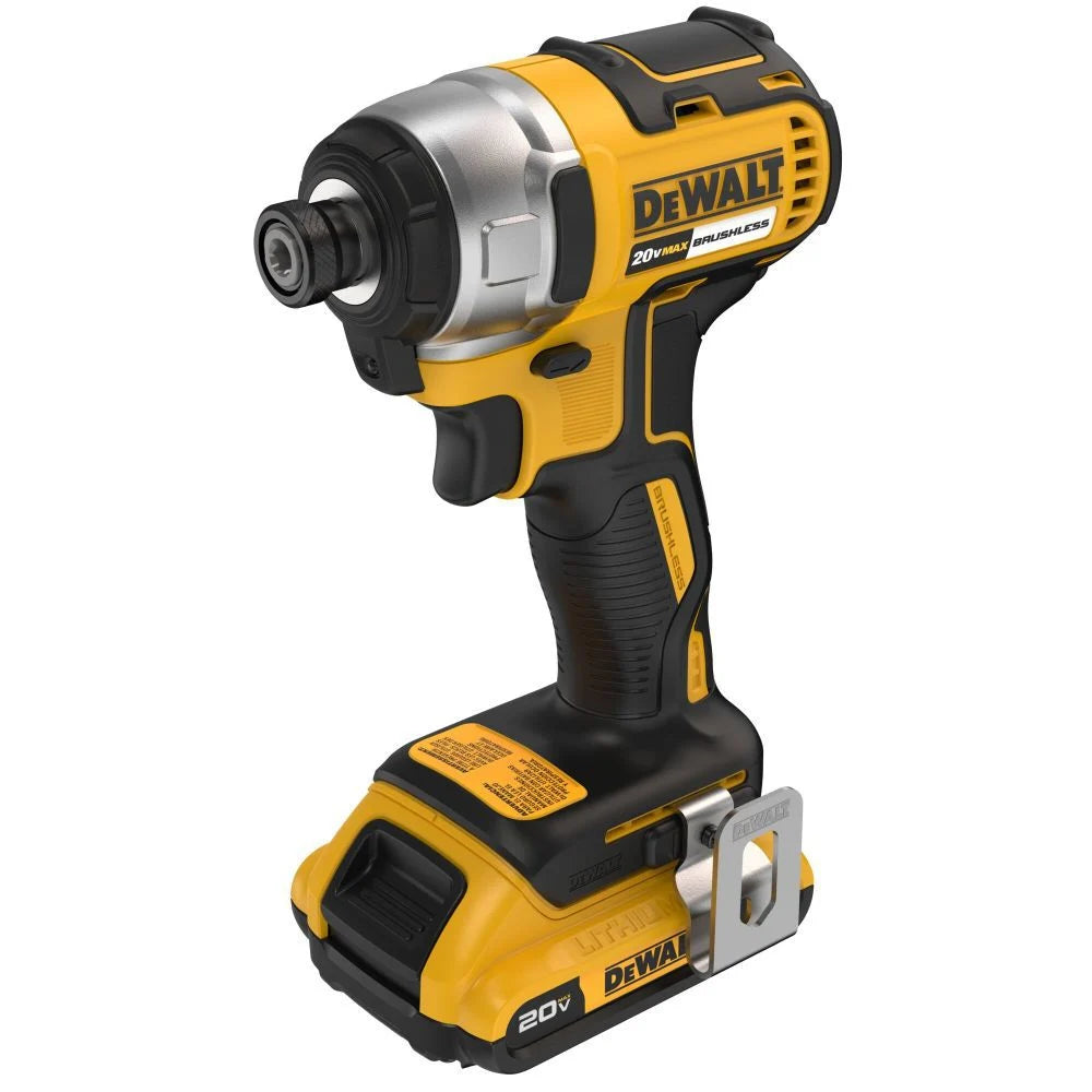 DeWalt DCF787D1 20V MAX Brushless Cordless 1/4 Inch Impact Driver Kit