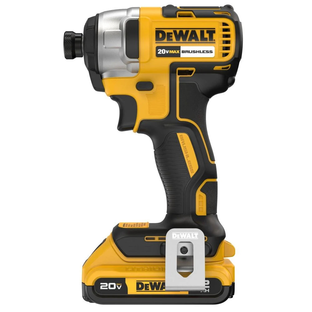 DeWalt DCF787D1 20V MAX Brushless Cordless 1/4 Inch Impact Driver Kit