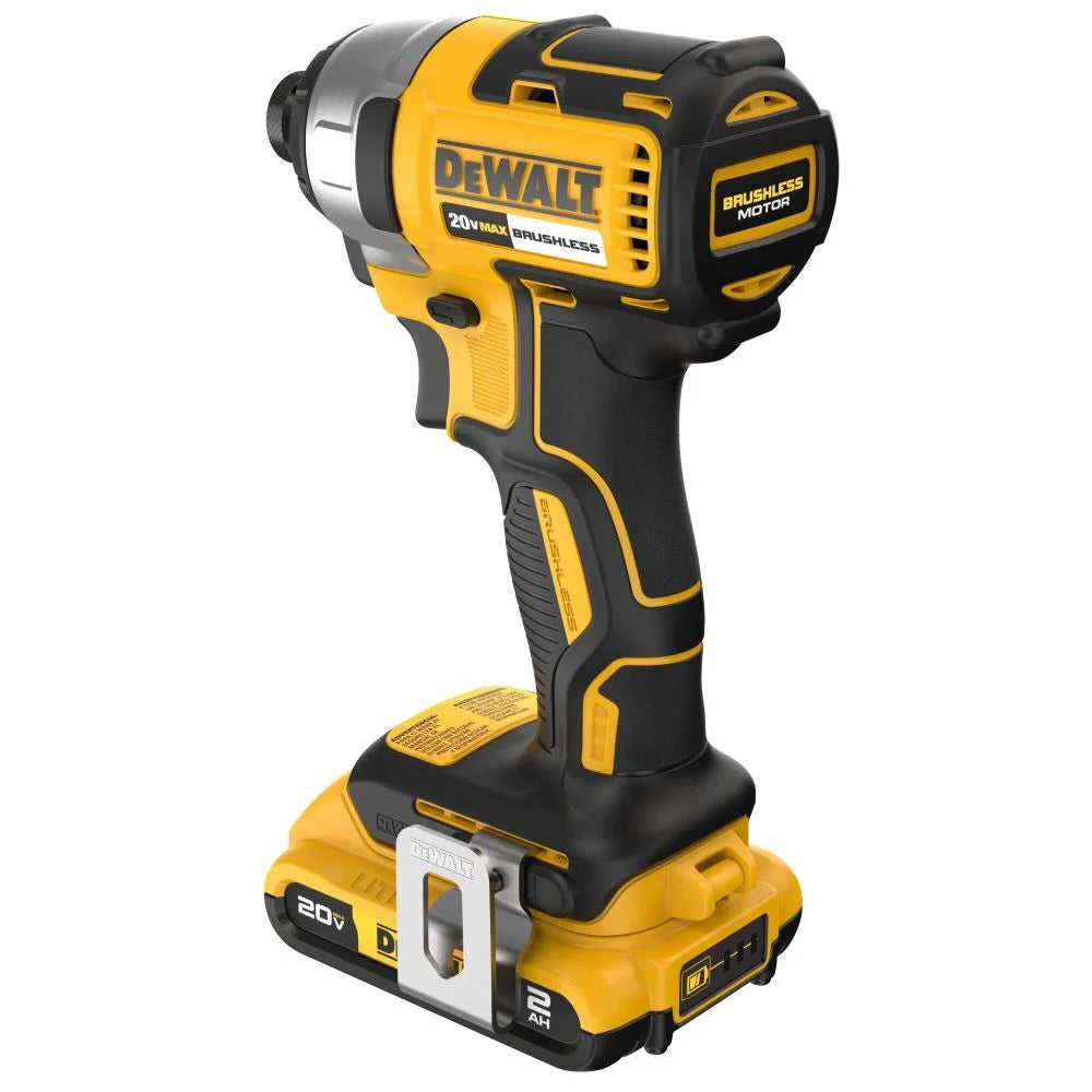 DeWalt DCF787D1 20V MAX Brushless Cordless 1/4 Inch Impact Driver Kit