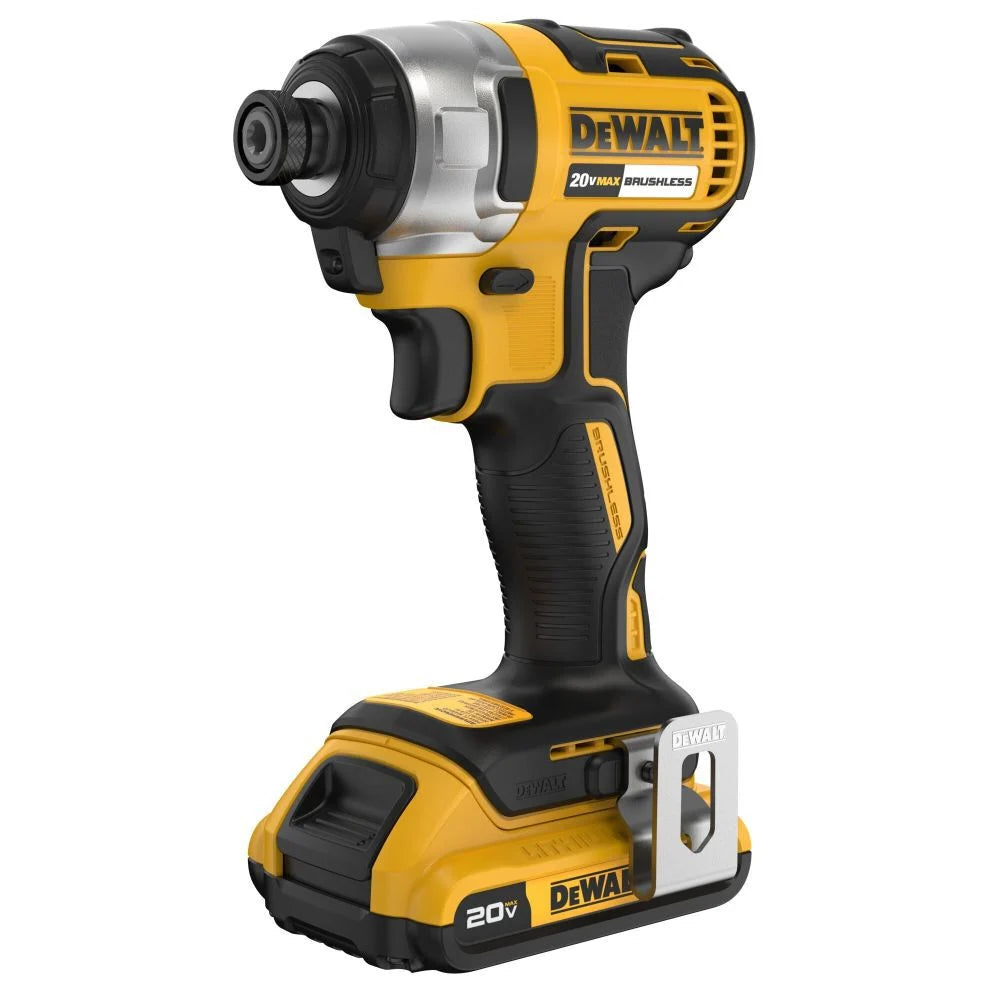 DeWalt DCF787D1 20V MAX Brushless Cordless 1/4 Inch Impact Driver Kit