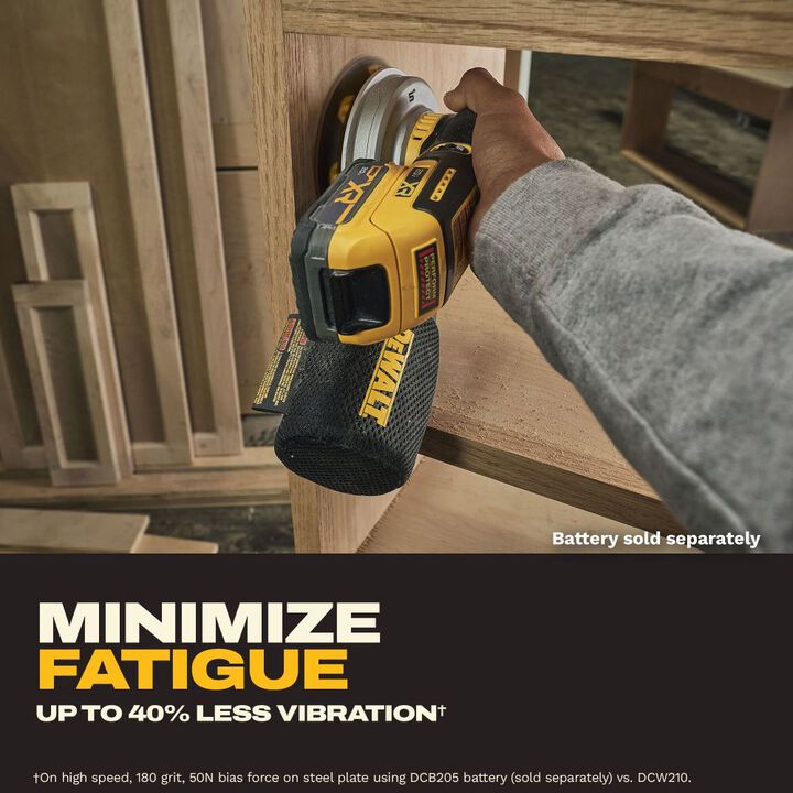 Dewalt DCW211B 20V MAX* XR® 5 In. Random Orbital Sander (Tool Only)
