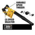 Dewalt Dce100M1 20V Max Compact Jobsite Blower Kit - Ace Tool Group - DeWalt