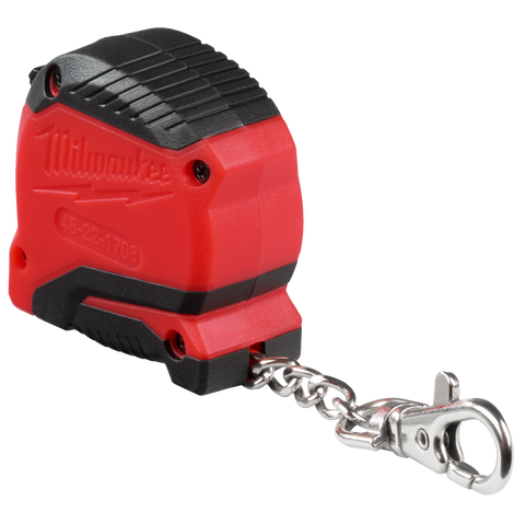 Milwaukee 48-22-1706C 6ft/2m Keychain Tape Measure 6 Pack - Ace Tool Group - Milwaukee
