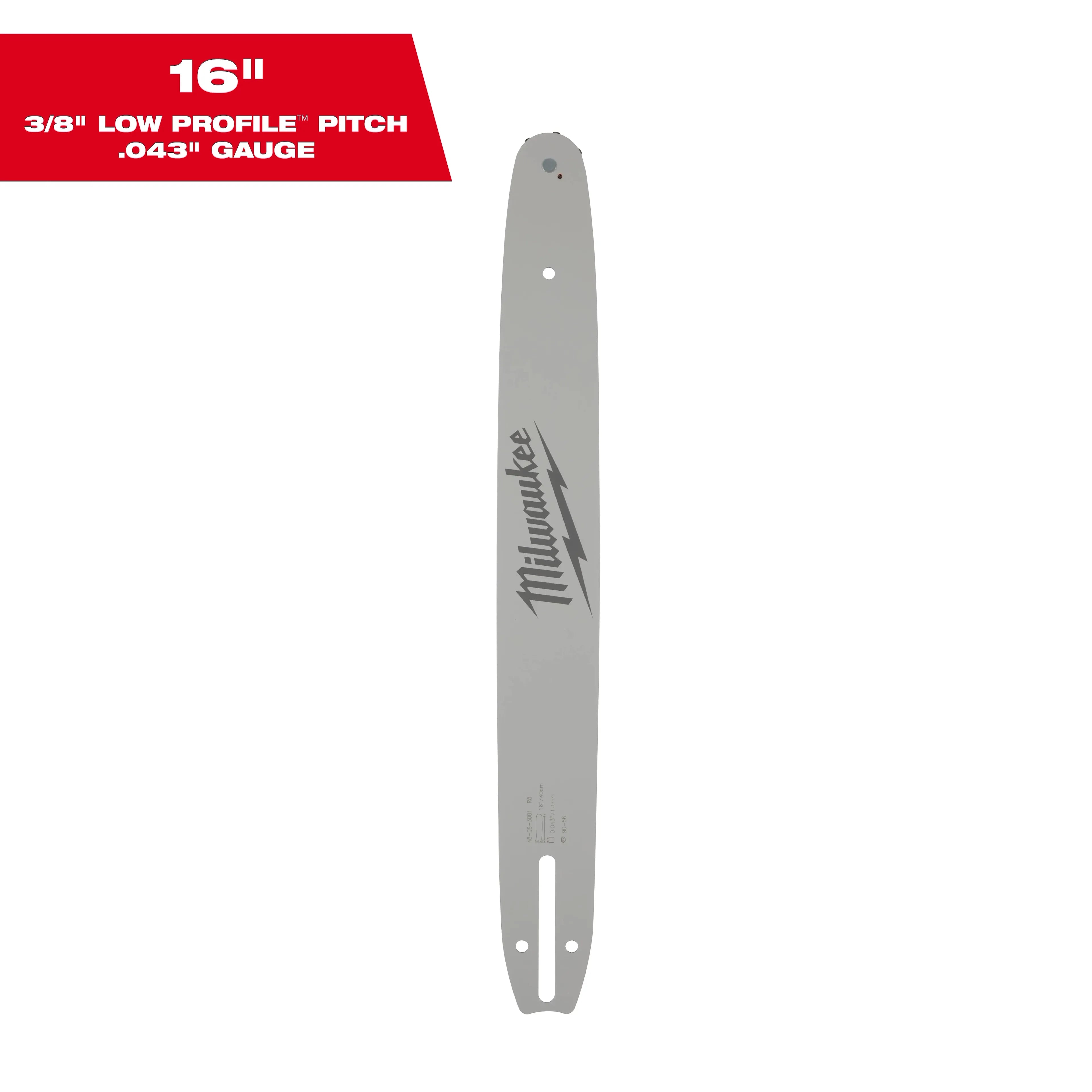 Milwaukee 48-09-3001 16 in. Chainsaw Guide Bar - Ace Tool Group - Milwaukee