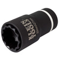 Klein 66054E 2-in-1 Metric Impact Socket, 12, 32 x 27 mm - Ace Tool Group - Klein