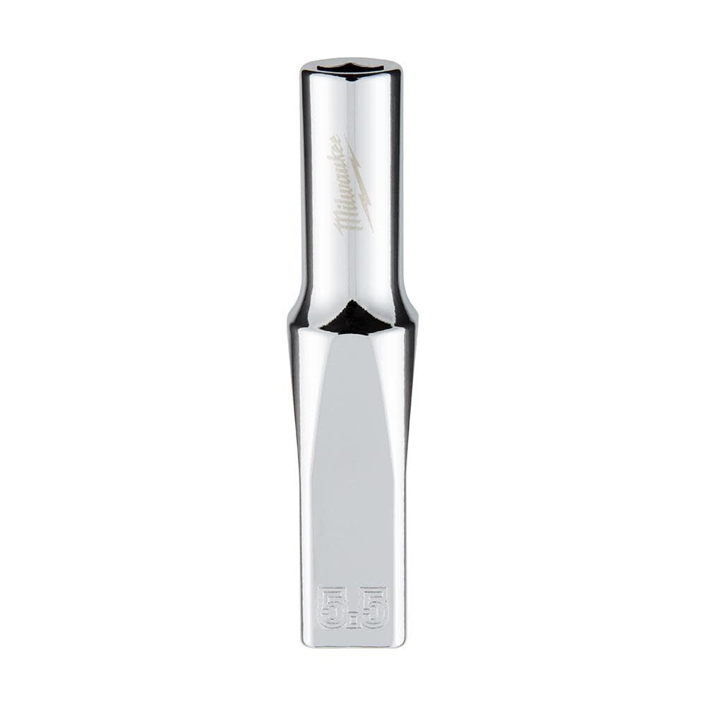Milwaukee 45-34-9043 1/4 in. Drive 5.5mm Metric 6-Point Deep Socket - Ace Tool Group - Milwaukee