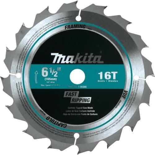 Makita T-01395 6-1/2" Cordless Circular Saw Blade - Ace Tool Group - Makita