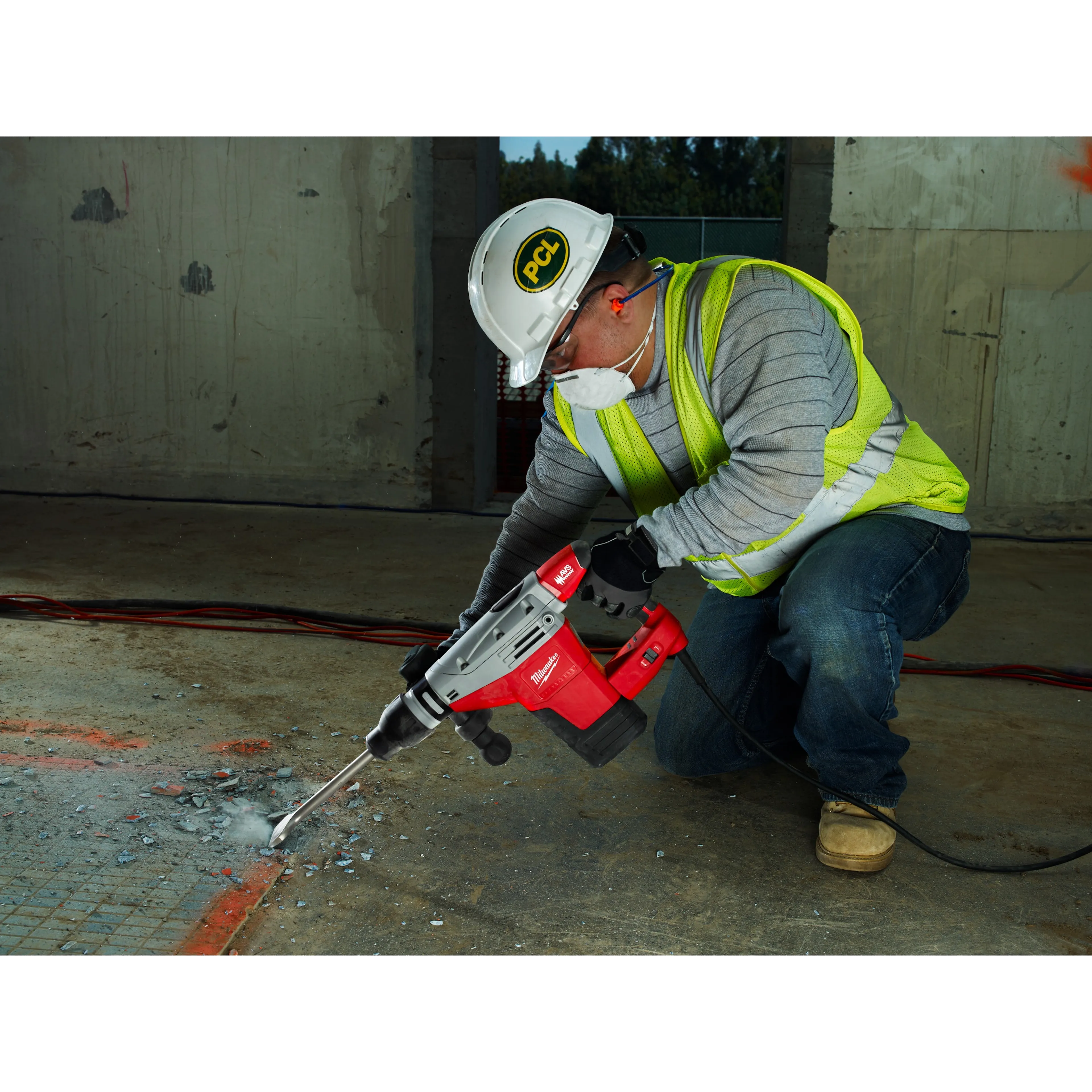 Milwaukee 5446-21 DML HMR 15LBS SDS-MAX - Ace Tool Group - Milwaukee