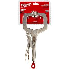 Milwaukee 48-22-3521 11" TORQUE LOCK LOCKING C-CLAMP WITH SWIVEL JAWS - Ace Tool Group - Milwaukee