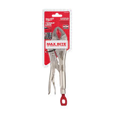 Milwaukee 48-22-3610 10" TORQUE LOCK MAXBITE  CURVED LOCKING PLIERS - Ace Tool Group - Milwaukee