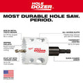Milwaukee 49-56-9658 3/4" HOLE DOZER Bi-Metal Hole Saw with Arbor 2 Pack - Ace Tool Group - Milwaukee