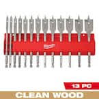 Milwaukee 48-27-1520 13 PC Flat Boring Bit Set
