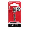 Milwaukee 48-32-5700 SHOCKWAVE LINEMAN'S 7/16" TO 1/2" IMPACT SOCKET ADAPTER - BULK 10 - Ace Tool Group - Milwaukee