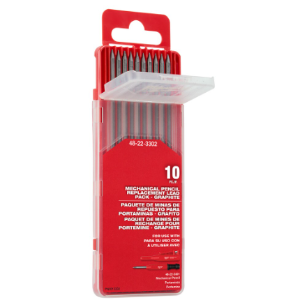 Milwaukee 48-22-3303 Mechanical Pencil Replacement Lead – Color - Ace Tool Group - Milwaukee