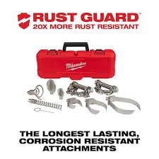Milwaukee 48-53-2840 Head Attachment Kit For 5/8" & 3/4" Drum Cable - Ace Tool Group - Milwaukee