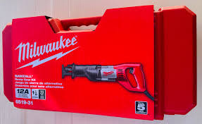 Milwaukee 6519-31 12A SAWZALL 1-1/8"STROKE W/CASE