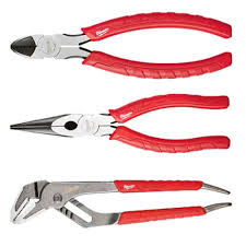 Milwaukee 48-22-6331 3PC PLIERS KIT - Ace Tool Group - Milwaukee