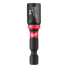 Milwaukee 49-66-0502 SHOCKWAVE Impact Duty 1/4" x 1-7/8" Magnetic Nut Driver 10PK