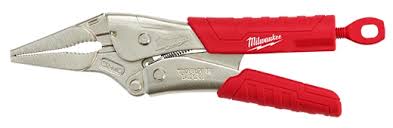 Milwaukee 48-22-3406 LONG NOSE LOCKING PLIERS 6" - Ace Tool Group - Milwaukee