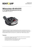 Milwaukee 49-40-6101 SURFACE GRINDING DUST SHROUD - Ace Tool Group - Milwaukee