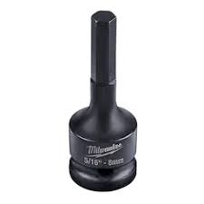 Milwaukee 49-66-5145 Shockwave Lineman's 1/2" Drive - 5mm Hex Bit Socket - Ace Tool Group - Milwaukee